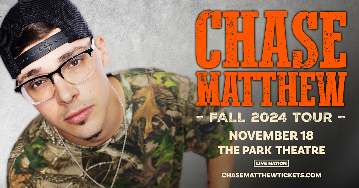 ENTER TO WIN: Tickets to see Chase Matthew!